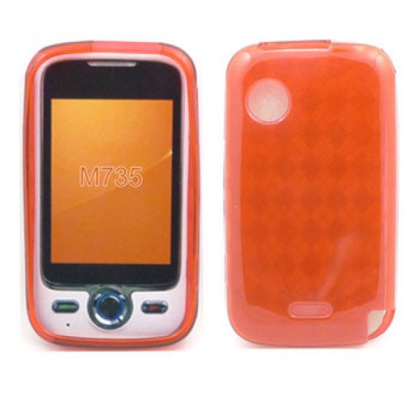 Wholesale TPU Gel Case for Huawei M735 (Red)